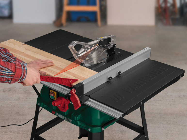 Parkside zaagtafel (Lidl) review Cirkelzaagkopen.nl