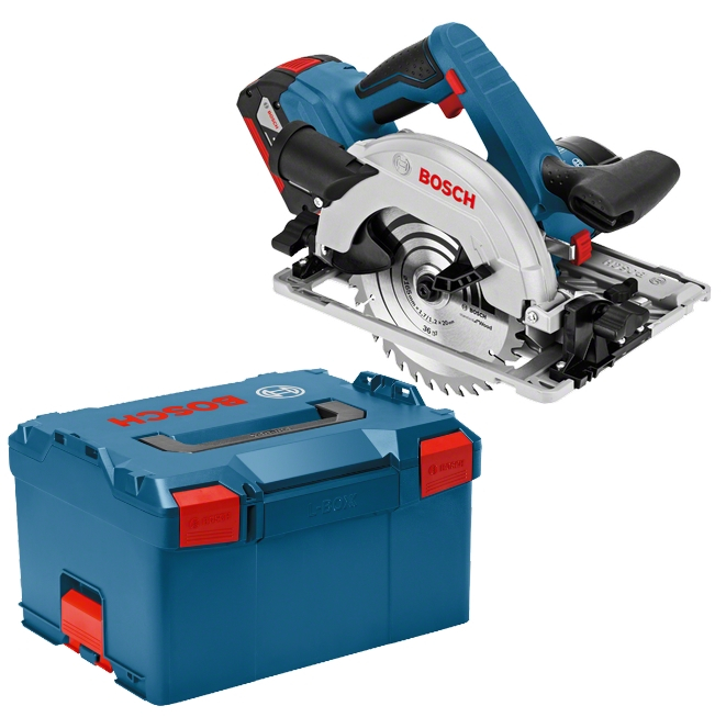 Bosch GKS 18V-57 G + 2x 5,0 Ah Accu
