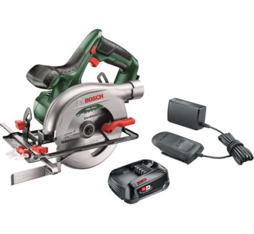 Bosch PKS 18 LI 1 + 2,5 Ah accu (1x)